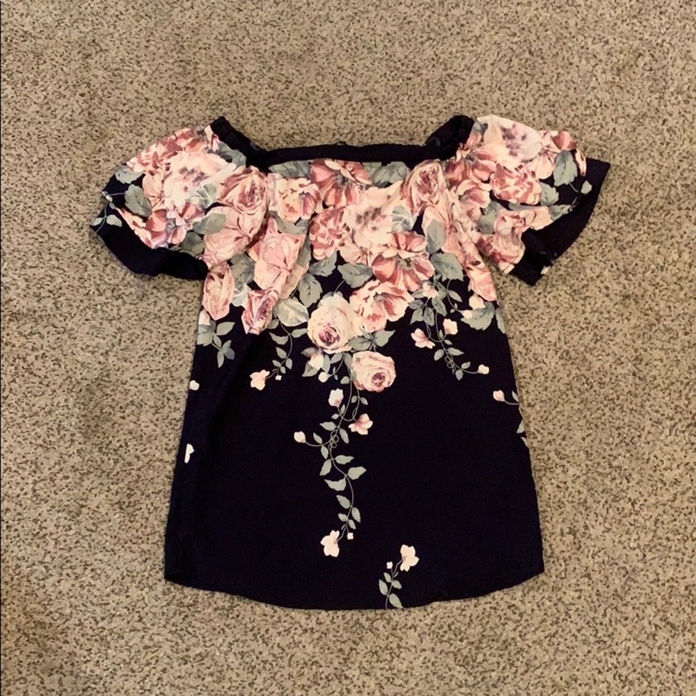 Off the shoulder dress